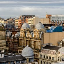 rooftop view of Glasgow
